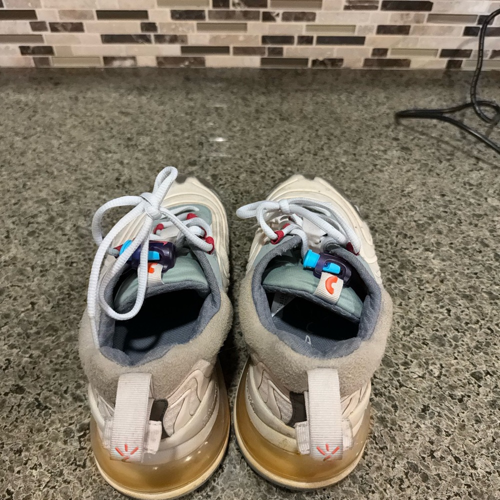 Travis Scott Kids Sneakers in Beige and Gray